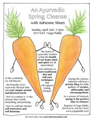 Ayurvedic Spring Cleanse Apr 2 2017